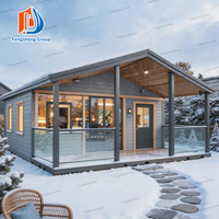 Maison préfabriquée moderne de luxe, isolée, 20 pieds, 40 pieds, 3 chambres, maison modulaire préfabriquée, maison mobile portable