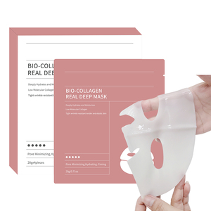 Koreanische Biologische Kollagen Gesichts- & Körpermaske Feuchtigkeitsspendende, Straffende & Aufhellende Gesichtsmaske - Product Image 1