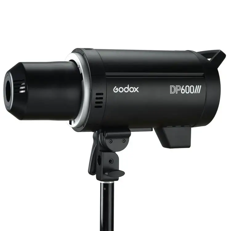 Godox Dp600iii lampu kilat Studio 2.4g nirkabel X sistem strobo untuk pencahayaan fotografi senter menembak