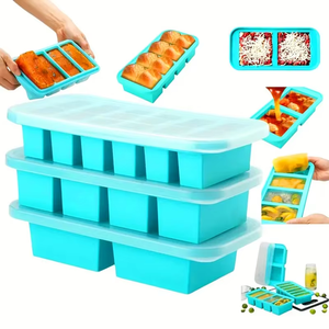 2 4 6 10 Vormpjes Vierkante Siliconen Snoepvormpjes Mini Siliconen Mal voor Harde Snoepjes Chocolade Gummy Caramel Ganache IJsblokjes - Product Image 1