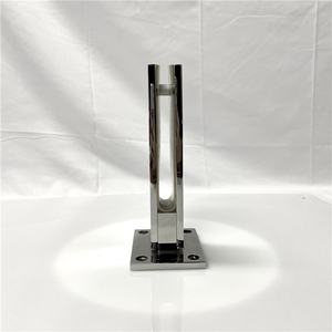 Stainless <strong>Steel</strong> Balcony <strong>Railing</strong> <strong>Stair</strong> Handrail Glass Balustrade Fittings - Product Image 3
