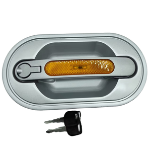 Zhongtong Kinglong Higer e altre parti di autobus con luci argento di alta qualità serratura ovale della cabina passeggeri - Product Image 1