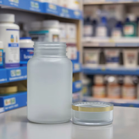 Bouteilles Médicinales en Plastique PET de Haute Qualité 100 ml avec Bouchons à Vis Fournisseur Direct d'Usine pour les Produits de Soins de Santé et l'Utilisation de Pilules