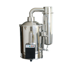 DZ5/DZ10/DZ20-Destilador de <span class=keywords><strong>agua</strong></span> de calefacción eléctrica de acero inoxidable, máquina automática de doble destilado para laboratorio - Product Image 4