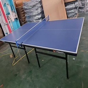 Mesa de ping-pong plegable para interiores, tamaño estándar, 760 mm de altura, material de fibra de alta densidad para uso doméstico y de competición. - Product Image 3