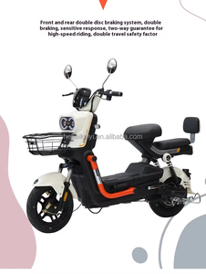Bicicleta Urbana con Motor sin Escobillas de 500W 48V, Batería de Plomo-Ácido, Diseño Ligero, Suspensión Delantera, Pantalla LCD - Product Image 5