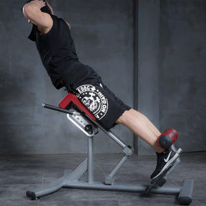 Chaise romaine et <span class=keywords><strong>banc</strong></span> de musculation commercial pour le dos, la taille, les fessiers, l'hyperextension, utilisation à domicile et en salle de sport, <span class=keywords><strong>banc</strong></span> romain GHD - Product Image 4