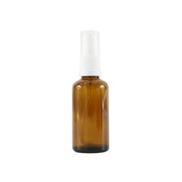 Flacon compte-gouttes en verre mat rose transparent de 10 ml, 20 ml, 30 ml, 50 ml, 100 ml avec bouchon compte-gouttes à vis pour les gouttes pour les yeux et les huiles essentielles