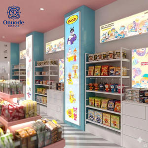 ตู้โชว์แว่นตา LED แบบกำหนดเองและตู้โชว์แว่นสายตาสำหรับร้านแว่นตา ดีไซน์ขาตั้งโชว์สินค้า - Product Image 4