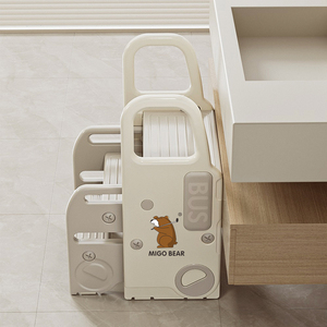 Migo ours pliable repose-pieds bébé échelle cuisine aide enfants Portable <span class=keywords><strong>pas</strong></span> <span class=keywords><strong>cher</strong></span> pouf enfant en bas âge chaise pied escabeau pour enfants - Product Image 1