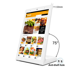 WL1038T(2025) 10.1 인치 비즈니스 안드로이드 태블릿 PC 2 + 16GB L 모양 데스크탑 터치 스크린 옵션 NFC L 자형 레스토랑 - Product Image 1