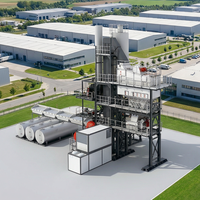 Planta de Producción de Asfalto Bituminoso Modificado con Caucho en Polvo SBS LBK2000 de NFLG, Capacidad de 160T/H