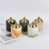 Porte-encens de luxe arabe en marbre onyx pour Bakhoor aromatique, décoration d'intérieur pour maison, église, bureau, aromathérapie, printemps, été, automne