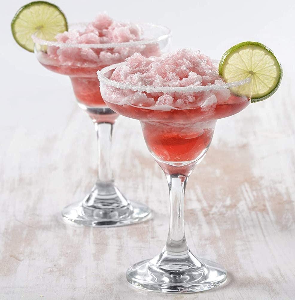 9oz 12 Piece Margarita Glass Set Classic for Drinking Margaritas Pina Coladas, Daiquiris, and Other Cocktails glasses