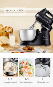 Bột nhào Máy Nhà Bếp Robot đa chức năng đứng máy trộn thực phẩm đứng bánh trộn bánh 4.2L bánh mì Máy trộn thực phẩm - Product Image 5