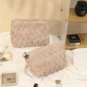 <span class=keywords><strong>Sac</strong></span> <span class=keywords><strong>de</strong></span> maquillage cosmétique <span class=keywords><strong>de</strong></span> haute qualité pour femmes, grande capacité, portable, pliable, avec poignée souple, motif personnalisable, adapté aux voyages - Product Image 5