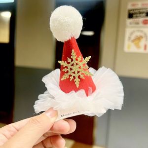 Barrettes de Noël 2025 – Adorables accessoires festifs pour enfants, idéales pour les fêtes, vente en gros - Product Image 3
