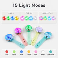 Couleurs de corps personnalisables, étanche IPX7, lumière LED rechargeable pour chien, lumière de sécurité nocturne, pendentif lumineux pour collier de chien
