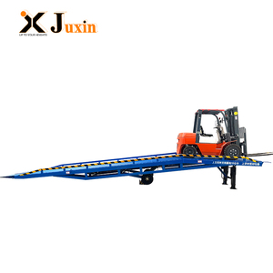 Rampe de quai hydraulique <span class=keywords><strong>mobile</strong></span> personnalisée 6-15T pour l'accès aux chariots élévateurs, différentes tailles disponibles, <span class=keywords><strong>prix</strong></span> direct usine - Product Image 4