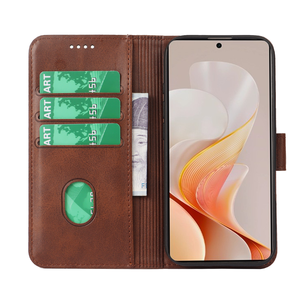 Étuis de téléphone portables en cuir luxueux pour Vivo S20 Y19S Y300 Pro V40 Lite IQOO Z9 Z9X Z8X avec porte-carte d'identité, étui à rabat NFC - Product Image 4