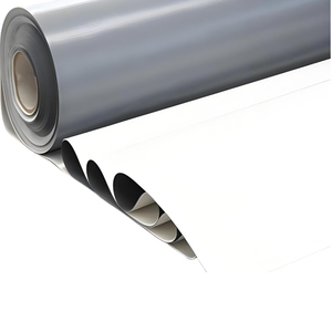 Industriële Stijl 1Mm <span class=keywords><strong>1</strong></span>.2Mm <span class=keywords><strong>1</strong></span>.5Mm <span class=keywords><strong>1</strong></span>.8Mm 2Mm Wit Grijs <span class=keywords><strong>Pvc</strong></span> Waterdicht Membraan - Product Image 1