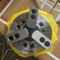 Mandrin hydraulique à 3 mors de 6 pouces à trou traversant pour tour CNC et fraiseuse, précision 0,015 mm, acier 35CrMo