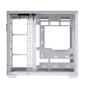 LOVINGCOOL Chasis de computadora Panel de vidrio ATX/MATX Torre completa Aluminio Escritorio <span class=keywords><strong>Pc</strong></span> <span class=keywords><strong>Gaming</strong></span> Gabinete Caja con pantalla de temperatura - Product Image 6