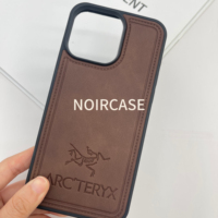 Étui de téléphone pour iPhone pour homme - TPU+PC, anti-empreintes digitales, peu coûteux mais de haute qualité, texture solide