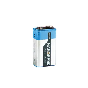 Super power 9V non rechargeable lithium batteries 6F22 customized Type-C usb 9V battery cheap cost wholesale