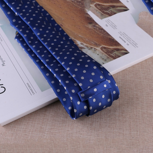 Cravates en tissu polyester à <span class=keywords><strong>pois</strong></span>, vente en gros, cravates pour hommes, cravates de mode prêtes à porter - Product Image 5