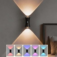 Lampu Dinding Sensor Gerak Isi Ulang dengan Induksi Magnetik, Lampu Malam LED untuk Taman, Halaman, Lorong, Ruang Tamu, Koridor, Dalam Ruangan