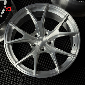 Roue forgée concave 5x112 5x120 5X114.3 18 19 20 pouces Argent brossé Roue de voiture pour M3 M4 M5 E90 E92 E93 F80 roues de Corvette - Product Image 1