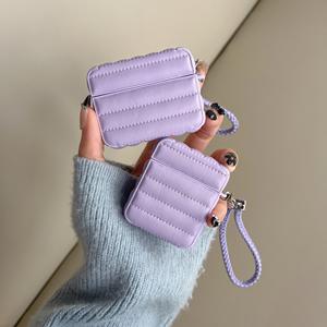 Funda Lumei PU para Air Pod Pro 2, funda protectora <span class=keywords><strong>2022</strong></span> de silicona suave a prueba de golpes para <span class=keywords><strong>Airpods</strong></span> Pro 2 con cuerda - Product Image 4