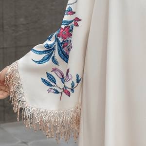 Robe Abaya de Mariage Personnalisée de Luxe en Polyester de Haute Qualité pour Femmes Musulmanes Fournisseur - Product Image 2