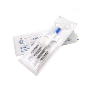 价格优惠批发射频识别动物识别注射器2.12 * 12毫米Em4305动物宠物微芯片应答器狗芯片 - Product Image 1