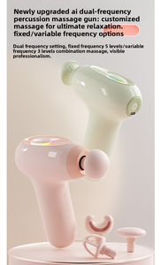 RS Nouveau <span class=keywords><strong>pistolet</strong></span> de <span class=keywords><strong>massage</strong></span> sans fil portable et élégant, moteur sans balais, masseur corporel pour la tête, le cou, le bras, utilisation des tissus profonds - Product Image 2