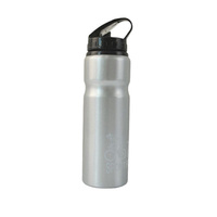 Bouteille d'eau sportive en aluminium, certifiée FDA, pour la randonnée en extérieur, portable et anti-fuite