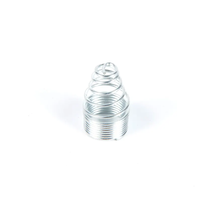 Square wire screw tower spring Battery tower type precision stainless steel square wire compression spring