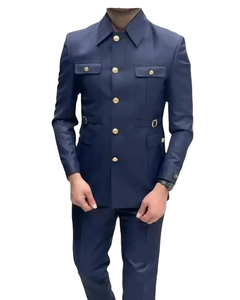 <span class=keywords><strong>Ensemble</strong></span> <span class=keywords><strong>Homme</strong></span> Mode Coupe Slim Blazer et <span class=keywords><strong>Pantalon</strong></span> Costume Tunique Chinoise <span class=keywords><strong>Veste</strong></span> Droite Manches Courtes <span class=keywords><strong>pour</strong></span> Plage <span class=keywords><strong>Mariage</strong></span> Cérémonie - Product Image 4