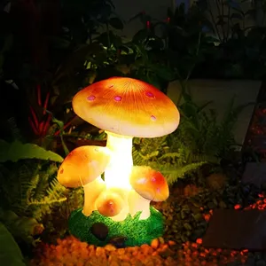 Led Outdoor Decorative Lamp solar mushroom string light Landscape Solaire Solar Garden Lights