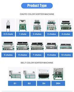 Cấp thực phẩm màu SORTER CCD Camera ai quang cà phê đậu phân loại máy cho cà phê chế biến