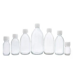 खांसी के सिरप मौखिक तरल एंजाइम के लिए स्पष्ट कांच की दवा की बोतलों को पतला किया जाता है - Product Image 2