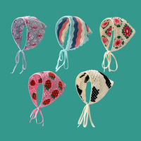Foulard de tête en crochet, écharpe pour cheveux, bandeau floral, bandana élastique pour cheveux