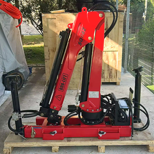 Grue hydraulique de 0,8 tonne pour camionnette, petite grue montée sur remorque à vendre - Product Image 4