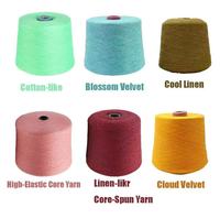 Hilo de Alpaca Teñido Chongjing de 4.2NM, Hilo de Punto de Pelo Largo para Otoño/Invierno, para Suéteres y Gorros, Suministro Directo de Fábrica