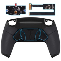 Kit de remappage EXtremeRate Rise4 avec poignée caoutchoutée pour manette PS5 BDM 010 & BDM 020