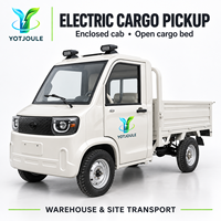 Camionnette électrique YOTJOULE, mini-camion, véhicule utilitaire, camionnette compacte pour le transport en entrepôt