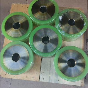 Rullo Pu rivestito in gomma poliuretanica per macchine industriali - Product Image 6