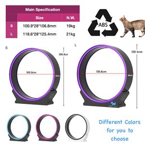 Petsproofing Xl Cat <span class=keywords><strong>Dog</strong></span> Fun Loopband Grote Abs Huisdier Oefen Loopwiel Grappige Binnentunnel Gemaakt Van <span class=keywords><strong>Plastic</strong></span> - Product Image 2