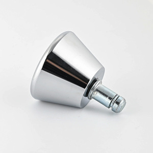 <b>Adjustable</b> Furniture Feet 45mm Diameter Metal <b>Leg</b> Protection Pad For <b>Table</b> Chair Shelf Trolley Fixed Caster Support - Product Image 1